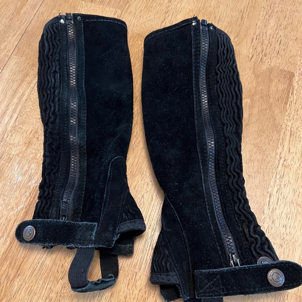 Perri’s Children’s Zipper Half Chaps - Medium